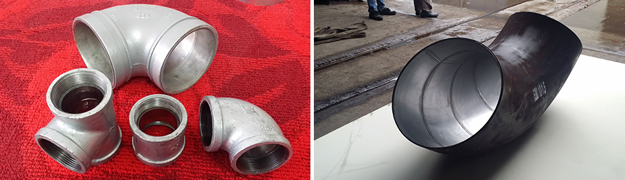 新澎内衬不锈钢复合对焊管件